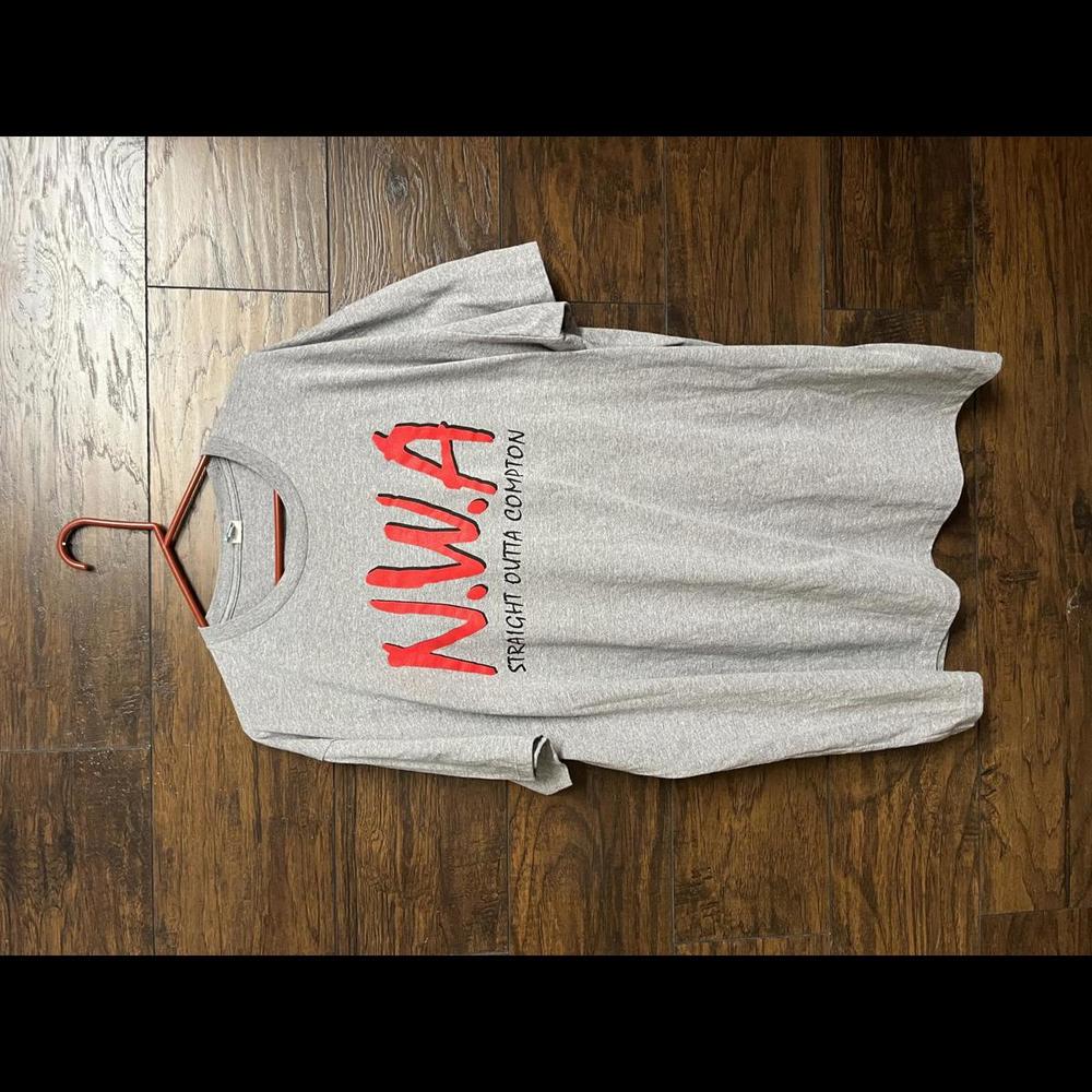 Nwa Soc - Straight Outta Compton 3xl Gray T-Shirt